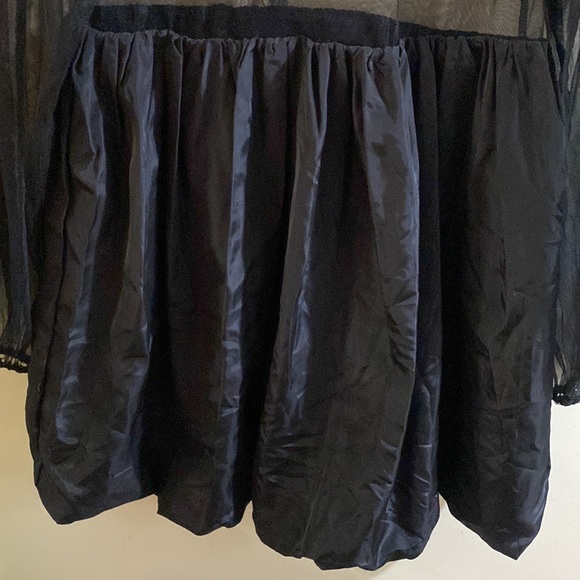 NWT Zara Tulle Organza Sheer Dress Size S - Picture 9 of 11